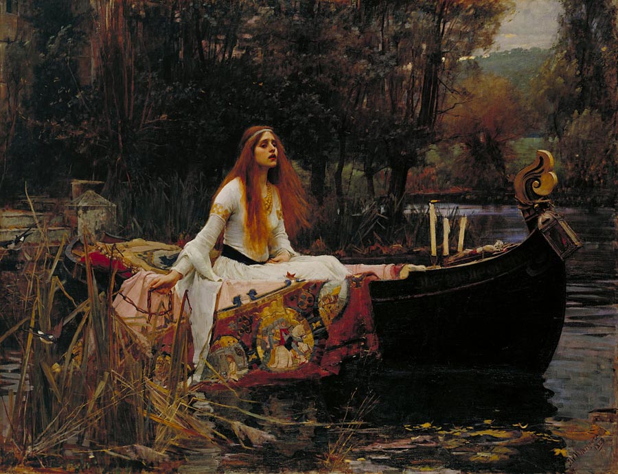 Waterhouse Lady of Shalott